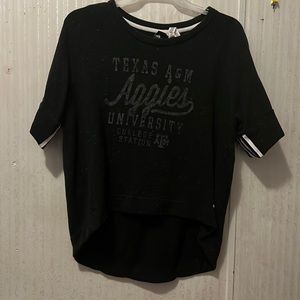 Texas a&m short sleeve sweatshirt